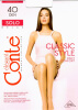 Капроновые колготки женские Conte SOLO 40 Natural XXL