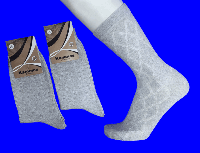 КАЛИНОВ носки мужские Смоленск светло-серые