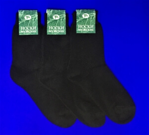 5 ПАР - Киреевские носки+ носки мужские с-34 махра снаружи