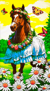 Полотенца вафельные Символ года