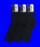 ЮстаТекс носки мужские 1с9 (1с99) хлопок с лайкрой черные