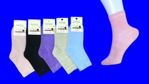 Лиза носки детские на девочек однотонные арт. 2027