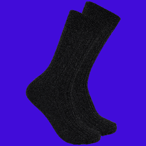 Золотая игла носки мужские с-203 черные