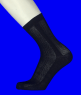 Белорусский хлопок 100% носки мужские СЕТКА черные