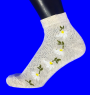 Беларусь носки женские лен ажурные "Цветочки"