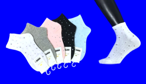 Носки женские с принтом "Звездочки" арт. 4105