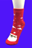 BFL носки внутри махра Новогодние детские арт. НС23