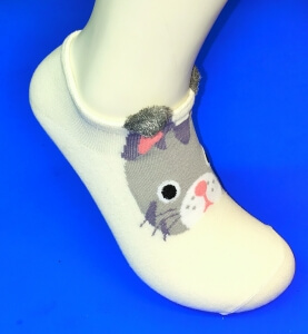 Носки укороченные женские "Ушки" арт. 2221 (2272)