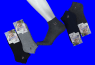 Береза носки мужские укороченные арт. D 05 ассорти