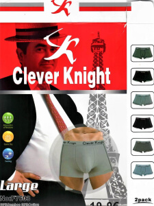 Трусы мужские боксеры ВЕЛИКАНЫ Clever Knight (СЛАВА) арт. F 3001