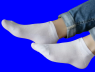 ЮстаТекс носки женские 2с19 спортивные сетка укороченные Белые