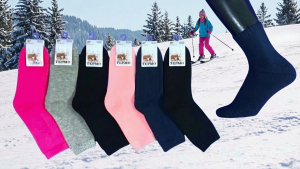 ECOSOCKS термоноски подростковые шерсть однотонные арт. 5970