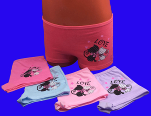 Детские трусы для девочек COOL KID арт. 9157 (9124) шортиками