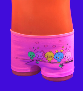 Детские трусы для девочек COOL KID арт. 9158 шортиками