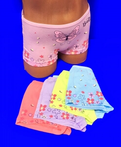 Детские трусы для девочек COOL KID арт. 9158 шортиками