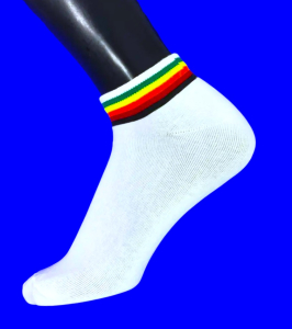Носки женские укороченные с яркими полосочками арт. BW-156