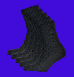 Диабетик носки мужские медицинские со слабой резинкой М-20 черные