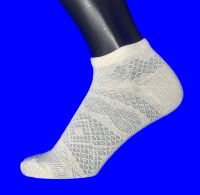 ЮстаТекс носки женские 2с52 хлопок + ЛЕН с лайкрой укороченные 