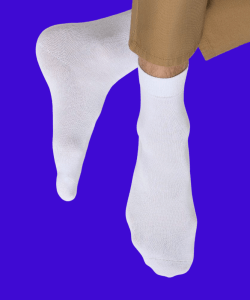 Караван носки мужские арт. Д-5 хлопок 100% БЕЛЫЕ