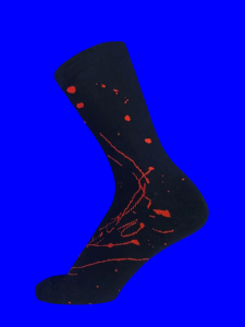 Носки женские высокие с рисунком арт. 2921