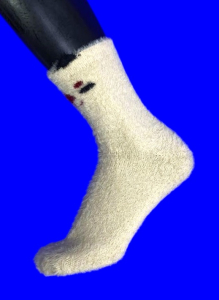 Ecosocks носки женские ангора НОРКА ШЕРСТЬ "с ушками" арт. 6630