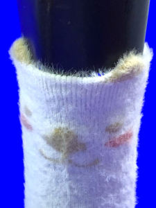 Ecosocks носки женские ангора НОРКА ШЕРСТЬ "с ушками" арт. 6630