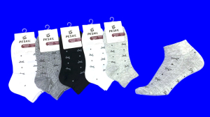 Носки женские укороченные Бантики арт. 4047