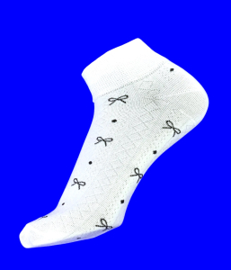 Носки женские укороченные Бантики арт. 4047