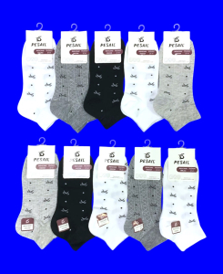 Носки женские укороченные Бантики арт. 4047