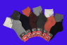 Зувей носки женские внутри махра с рисунком арт. 2531