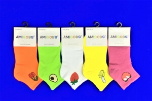 AMIGOBS ЦВЕТНЫЕ НОСКИ подростковые "Фрукты" 