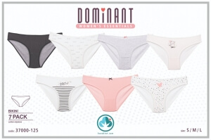 Трусы женские DOMINANT Турция "Неделька - 7 шт." арт. 37000-209
