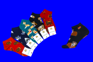 SYLTAN ЦВЕТНЫЕ НОСКИ подростковые укороченные арт. 3188