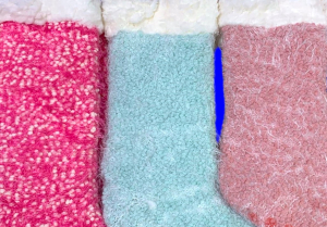 3 ПАРЫ - Носки женские с "тормозами" внутри с мехом