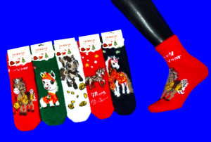 MORRAH носки подарочные НОРКА КАШЕМИР Символ 2026 года арт. 2659