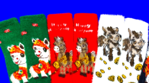 MORRAH носки подарочные НОРКА КАШЕМИР Символ 2026 года арт. 2659