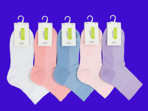 MORRAH носки женские сетка арт. 21-51