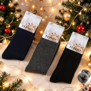 Ecosocks термоноски мужские внутри махра шерсть с лайкрой арт. 8803 (8800)