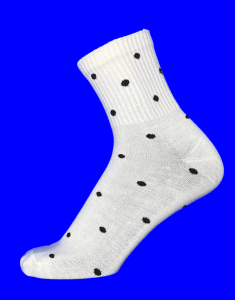 AMIGOBS носки женские цветные с принтом арт. 9522-3 "ГОРОШКИ" 