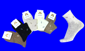 AMIGOBS носки женские цветные  "БАНТИКИ" арт. 9522-2 