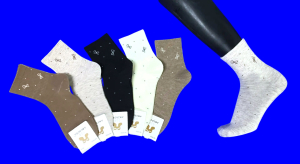 AMIGOBS носки женские цветные  "БАНТИКИ" арт. 9522-2 