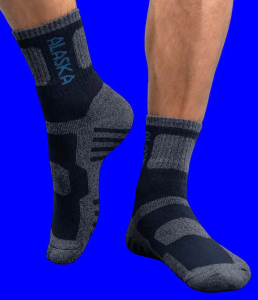 АЛЯСКА Термоноски мужские ШЕРСТЯНЫЕ спортивные ВНУТРИ МАХРА арт. 1229