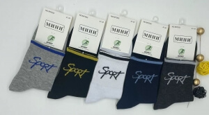 МИНИ носки мужские укороченные SPORT арт. MYD02