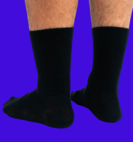 Носки мужские с крапивой и лайкрой лечебные с ослабленной резинкой арт. 5М