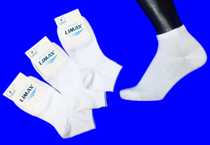 LIMAX носки женские белые арт. 7131В