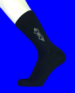 3 ПАРЫ - Термоноски мужские КАШЕМИР с рисунком арт 1603 - 1