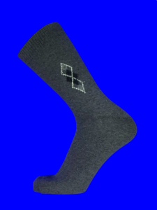 3 ПАРЫ - Термоноски мужские КАШЕМИР с рисунком арт 1603 - 1