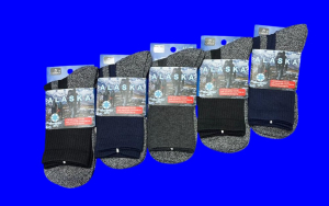 "АЛЯСКА" Термоноски спортивные мужские махровый след арт. 7082