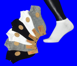 OSKO (CHMD) укороченные носки женские однотонные арт. А1681 (71117)