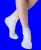 5 ПАР - ЮстаТекс носки мужские укороченные спортивные 1с19 сетка серые
